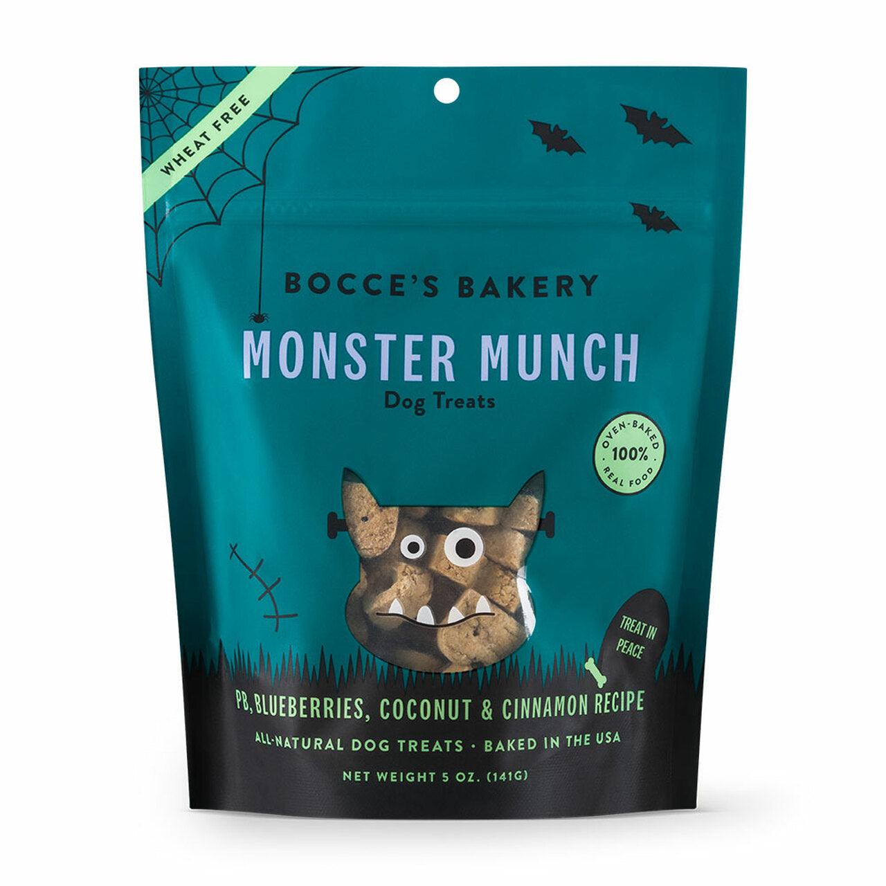 Bocce's Monster Munch Dog Treats, 5oz - Rocky & Maggie's Pet Boutique and Salon