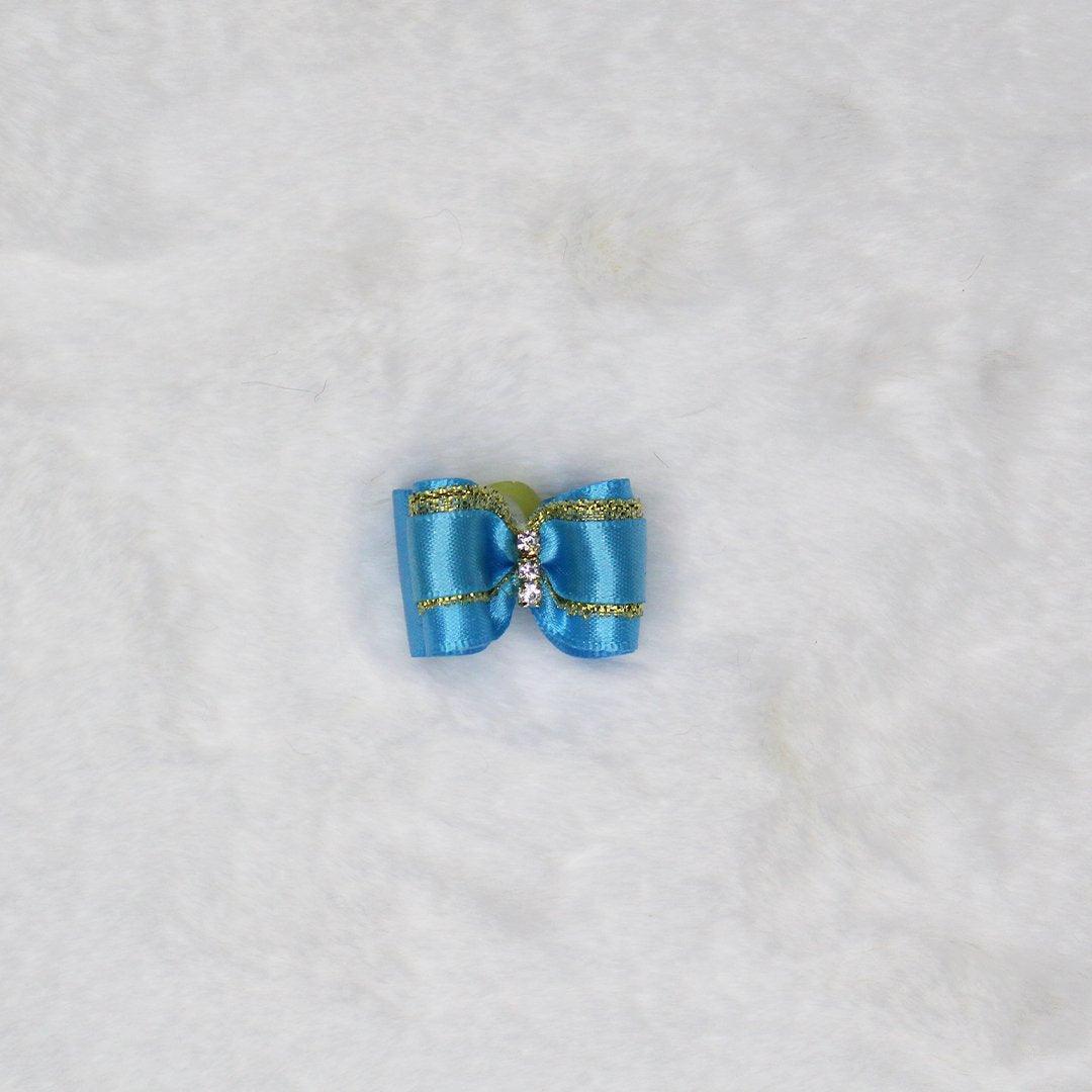 Three Crystal Bow - Rocky & Maggie's Pet Boutique and Salon