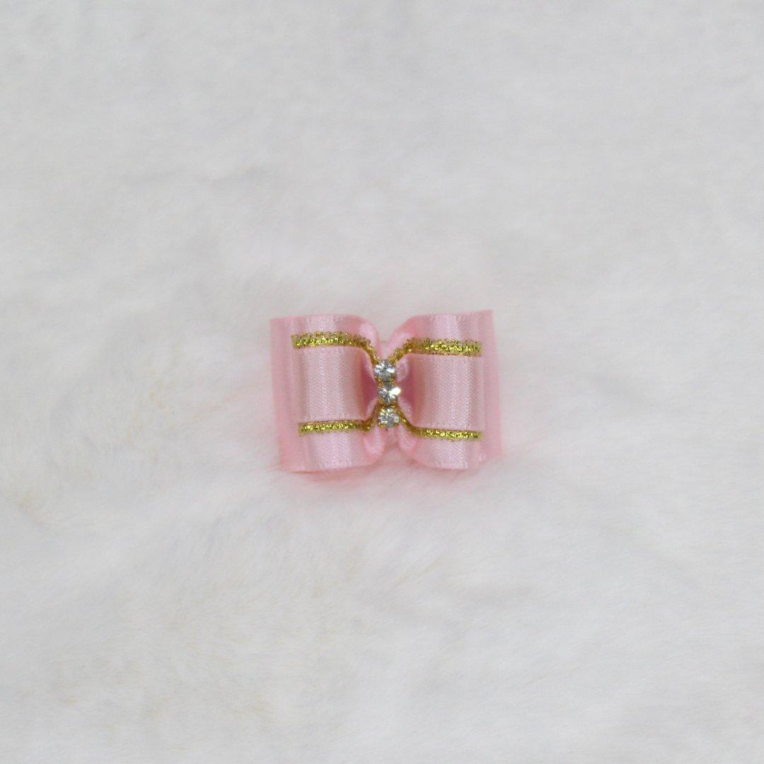 Three Crystal Bow - Rocky & Maggie's Pet Boutique and Salon