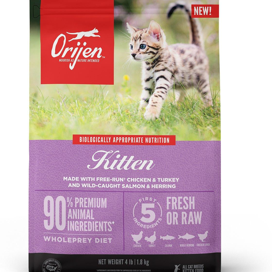 Orijen Kitten Food - Rocky & Maggie's Pet Boutique and Salon