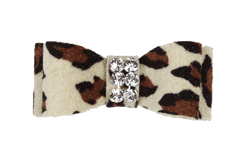Cheetah Couture Giltmore Hair Bow - Rocky & Maggie's Pet Boutique and Salon