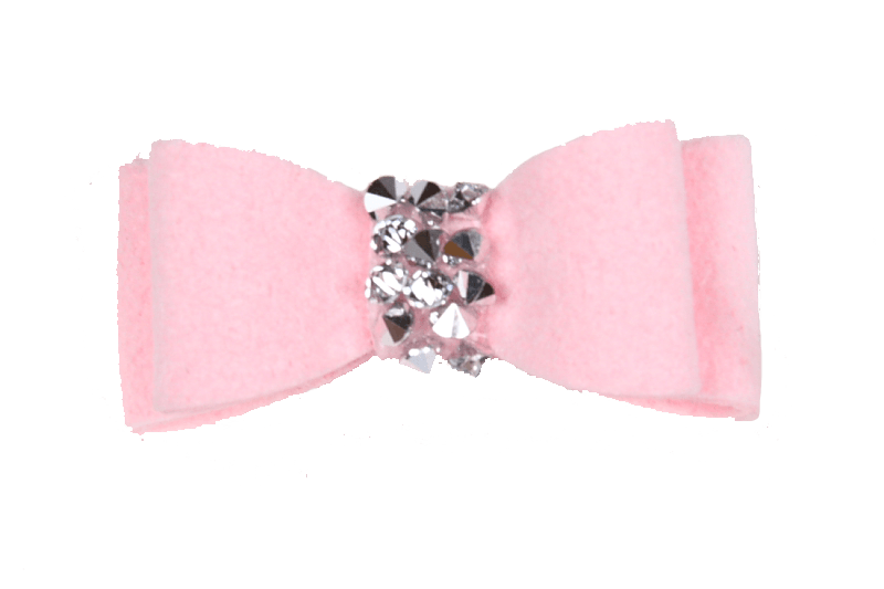 Crystal Rocks Hair Bow - Rocky & Maggie's Pet Boutique and Salon