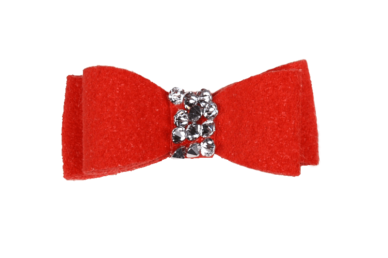 Crystal Rocks Hair Bow - Rocky & Maggie's Pet Boutique and Salon