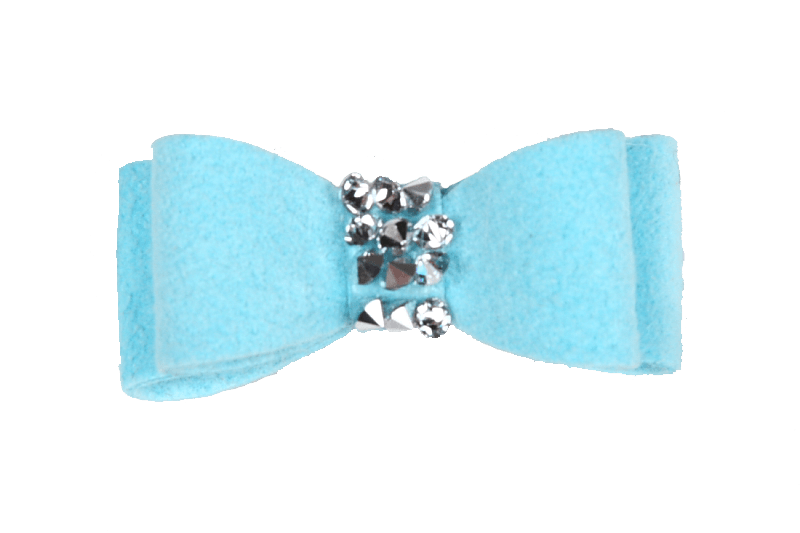 Crystal Rocks Hair Bow - Rocky & Maggie's Pet Boutique and Salon