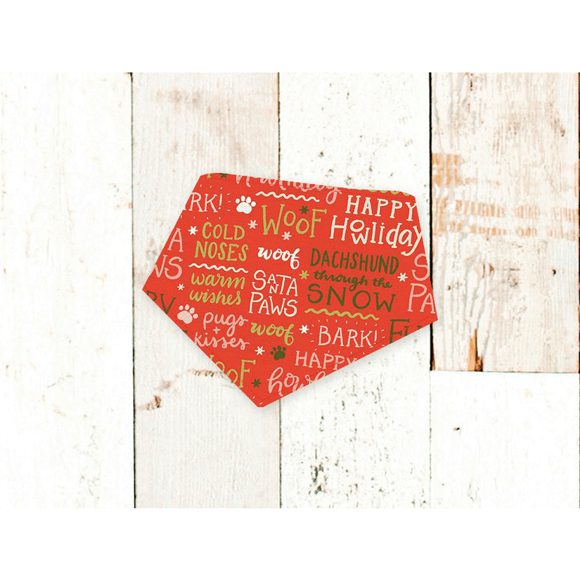 BibbyBubby - Santa Paws Bandana - Rocky & Maggie's Pet Boutique and Salon