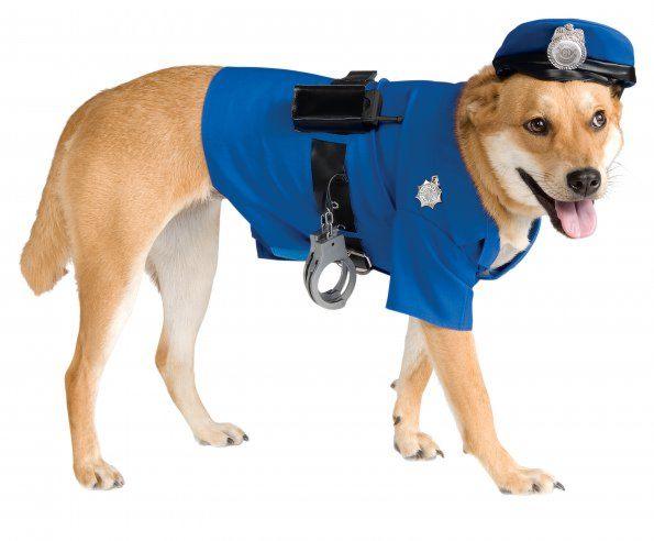 Police Costume - Rocky & Maggie's Pet Boutique and Salon