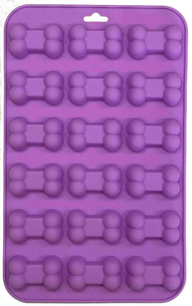 Dogtastic Jelly Shots Silicone Mold - Bone Shape - Rocky & Maggie's Pet Boutique and Salon