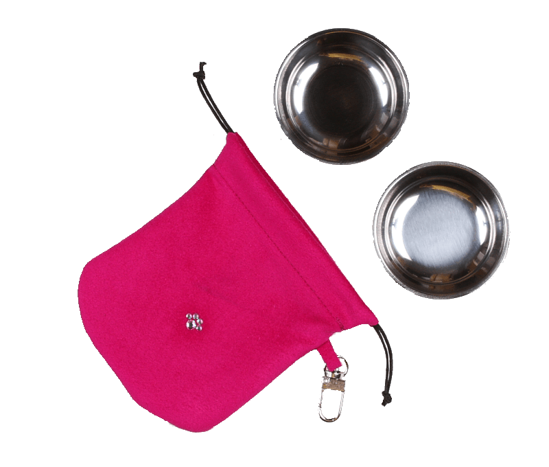 Wine N Roses Travel Pouch - Rocky & Maggie's Pet Boutique and Salon