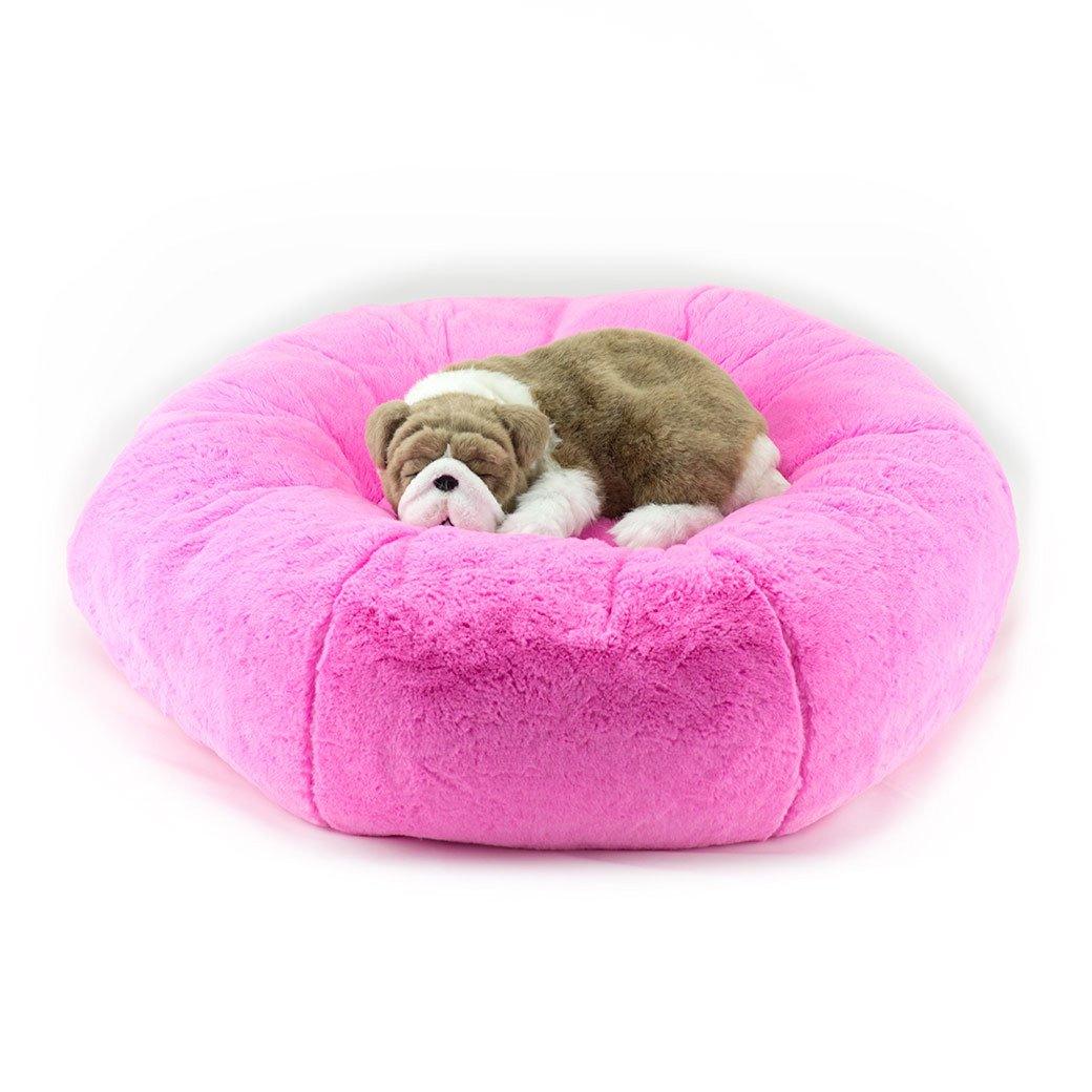 Perfect Pink Soft Cuddle Bed - Rocky & Maggie's Pet Boutique and Salon