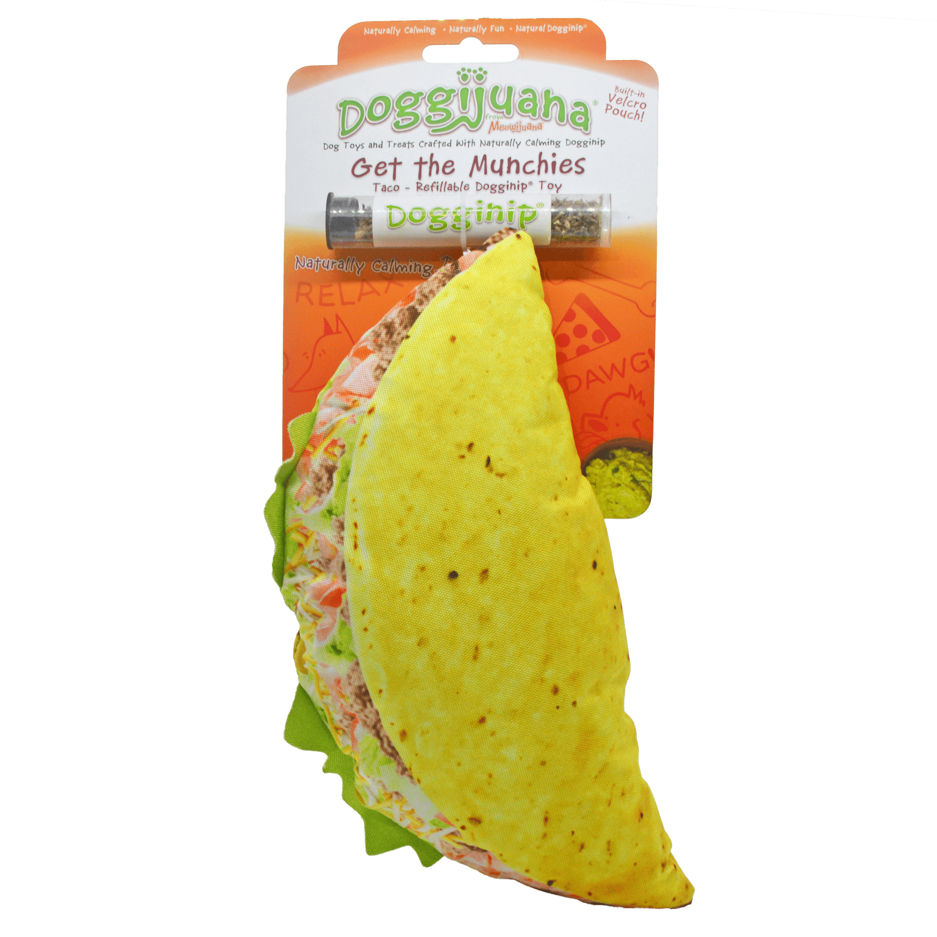 Get the Munchies Taco - Refillable Dogginip® Toy by SmarterPaw™ - Rocky & Maggie's Pet Boutique and Salon