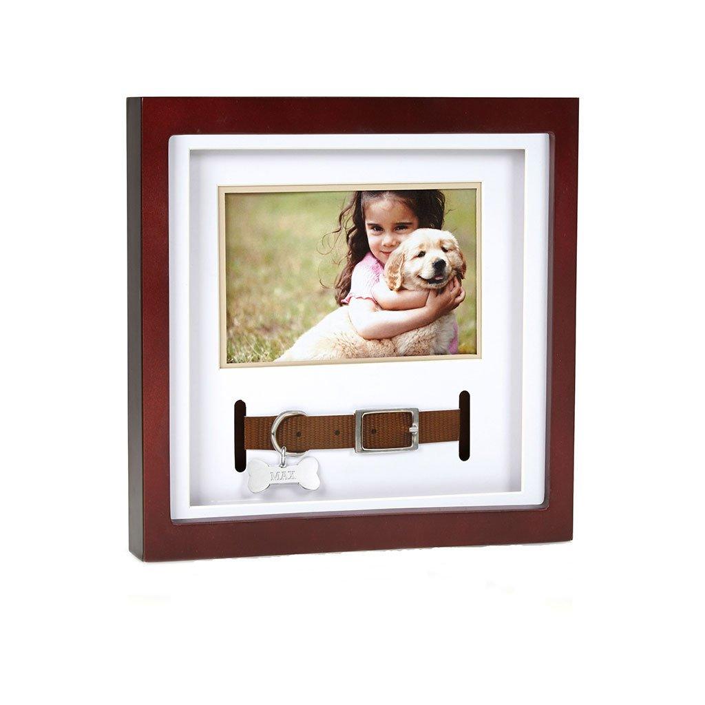 Pet Collar Keepsake Frame, Espresso Rocky & Maggie's Pet Boutique and