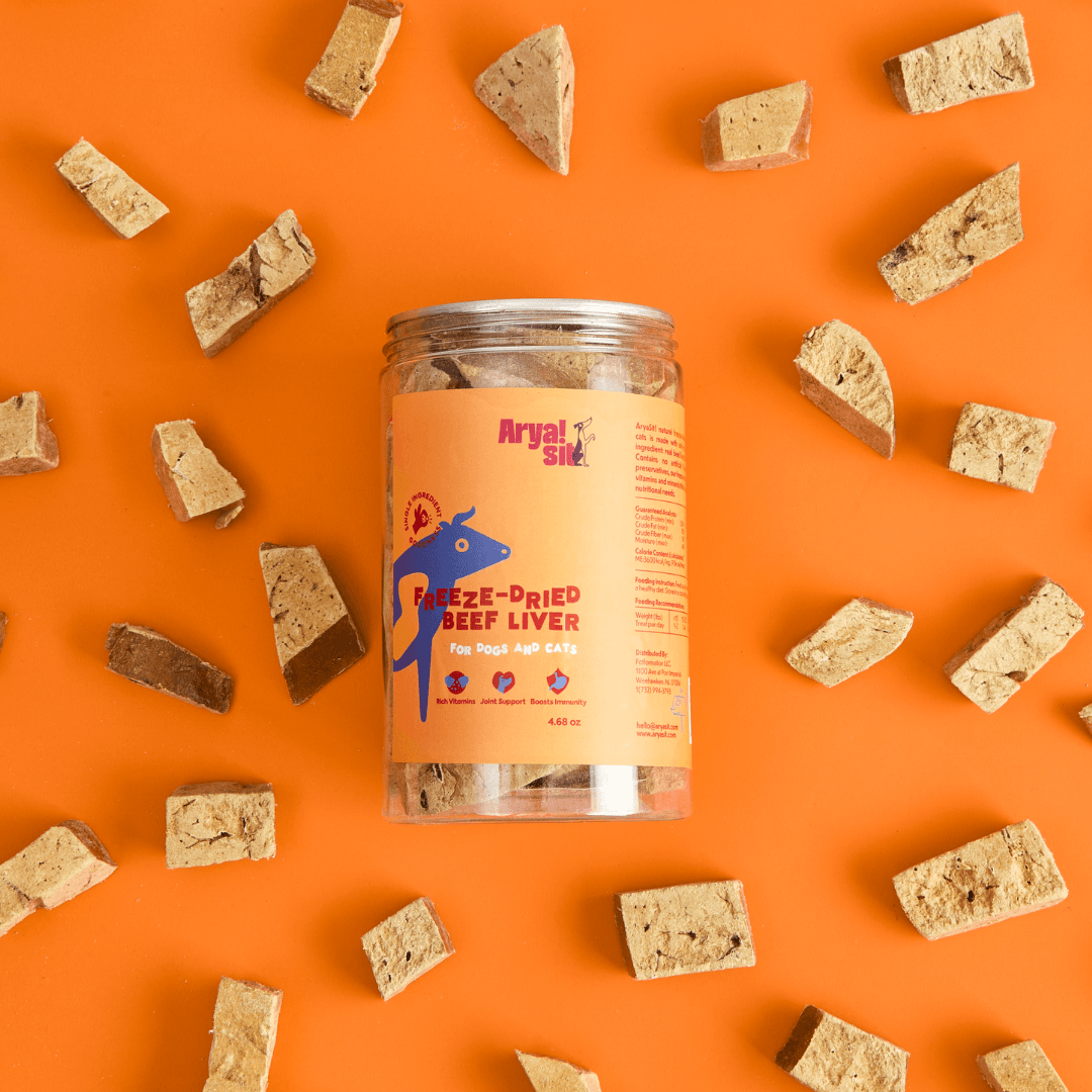 Arya Sit - Freeze-Dried Beef Liver - Rocky & Maggie's Pet Boutique and Salon