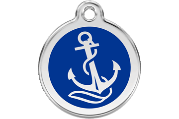 Red Dingo Stainless Steel with Enamel- Colors as shown - Rocky & Maggie's Pet Boutique and Salon