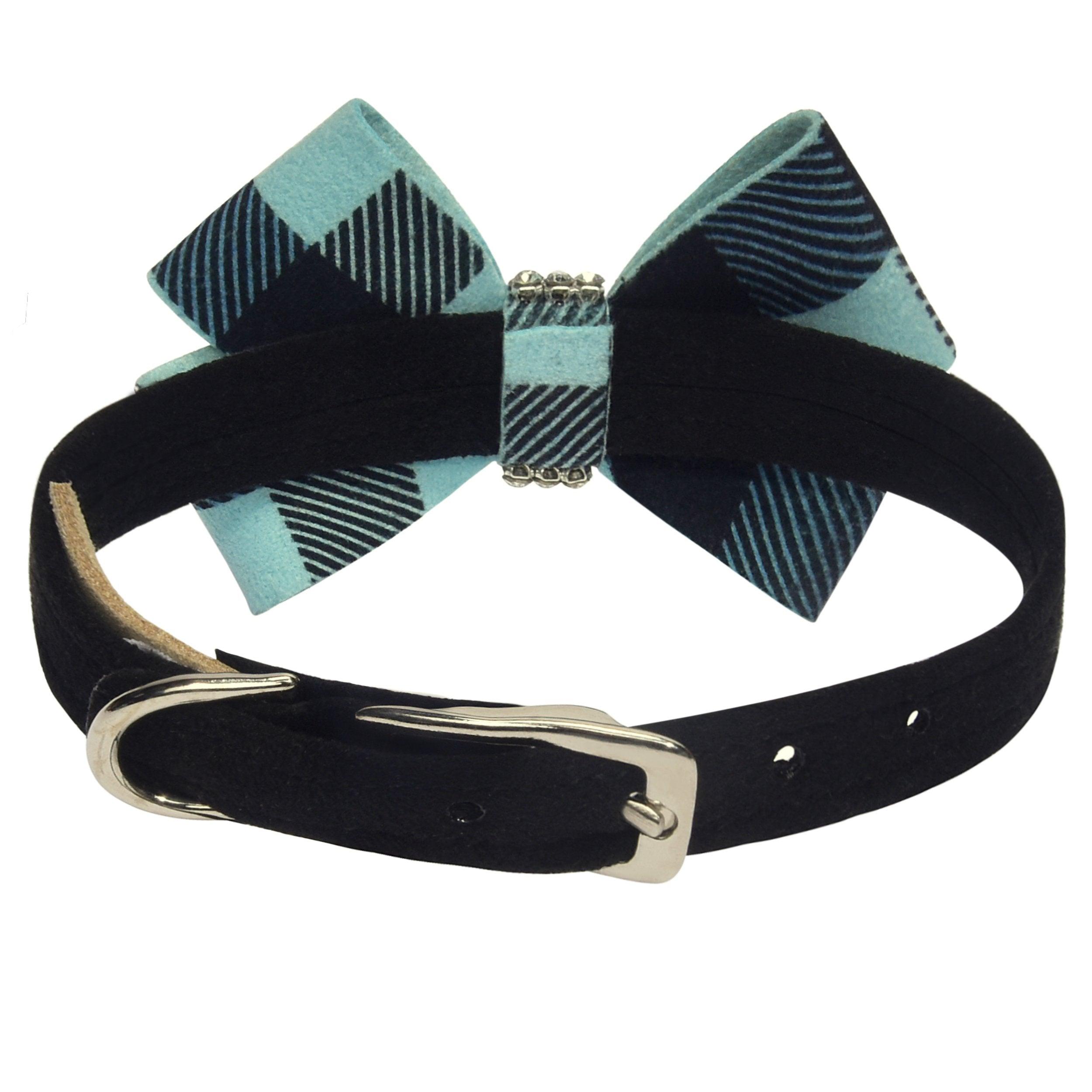 Tiffi Gingham Nouveau Bow Collar - Rocky & Maggie's Pet Boutique and Salon