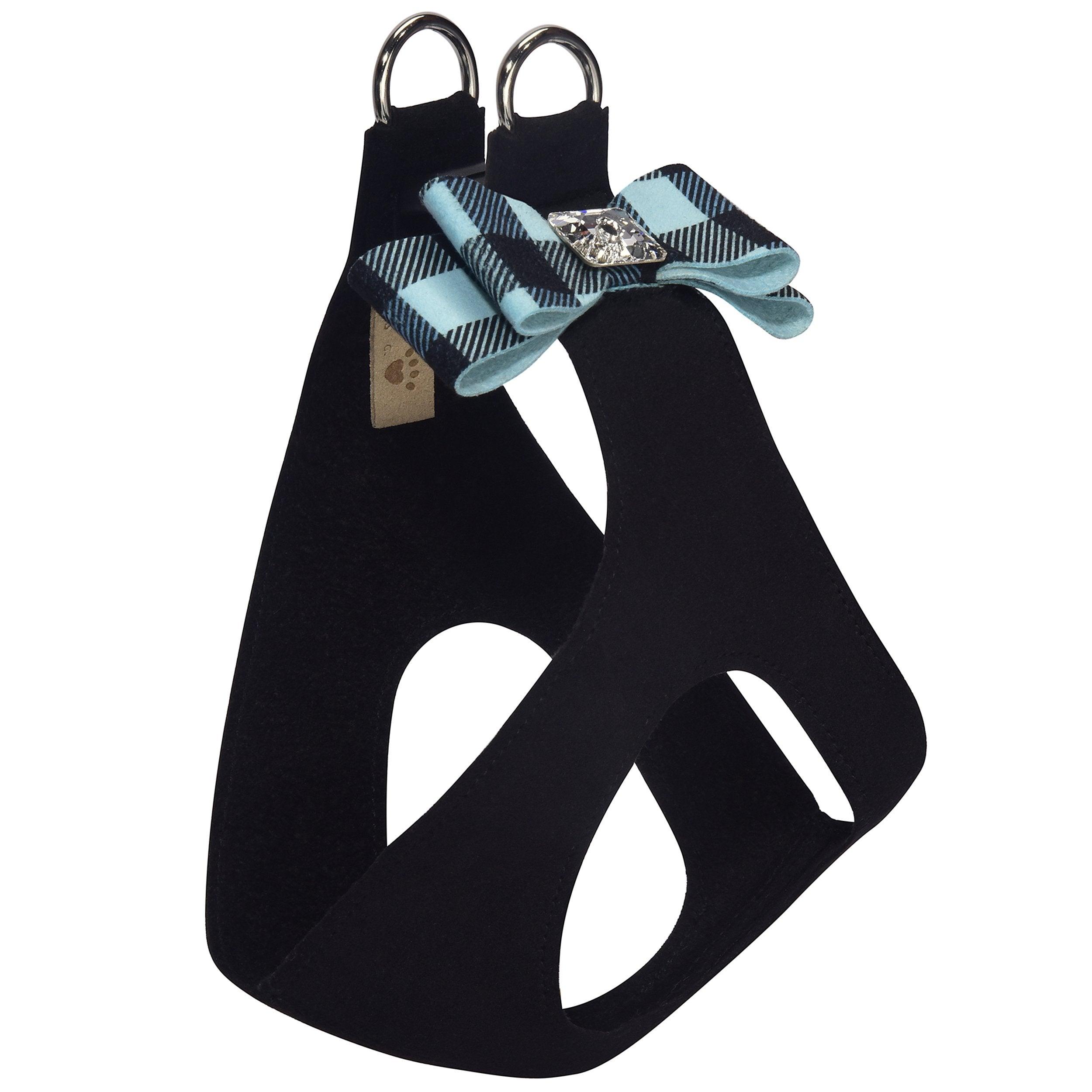 Tiffi Gingham Big Bow Step In Harness - Rocky & Maggie's Pet Boutique and Salon