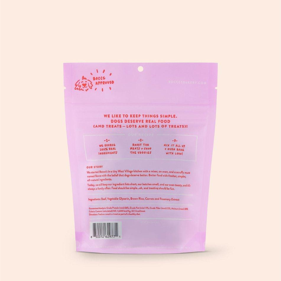 Bocce's Grazers Beef & Carrot Jerky Sticks - Rocky & Maggie's Pet Boutique and Salon