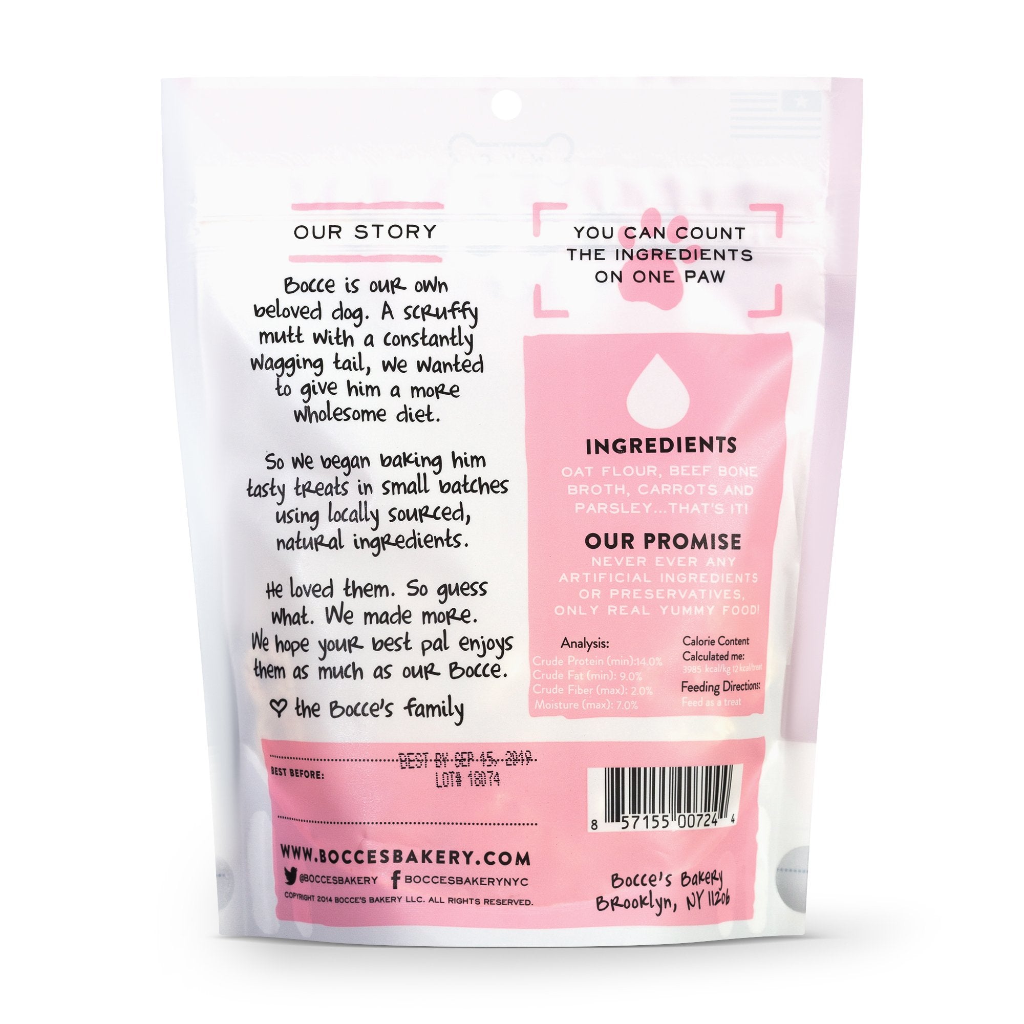 Bocce's Bone Broth, 5oz - Rocky & Maggie's Pet Boutique and Salon