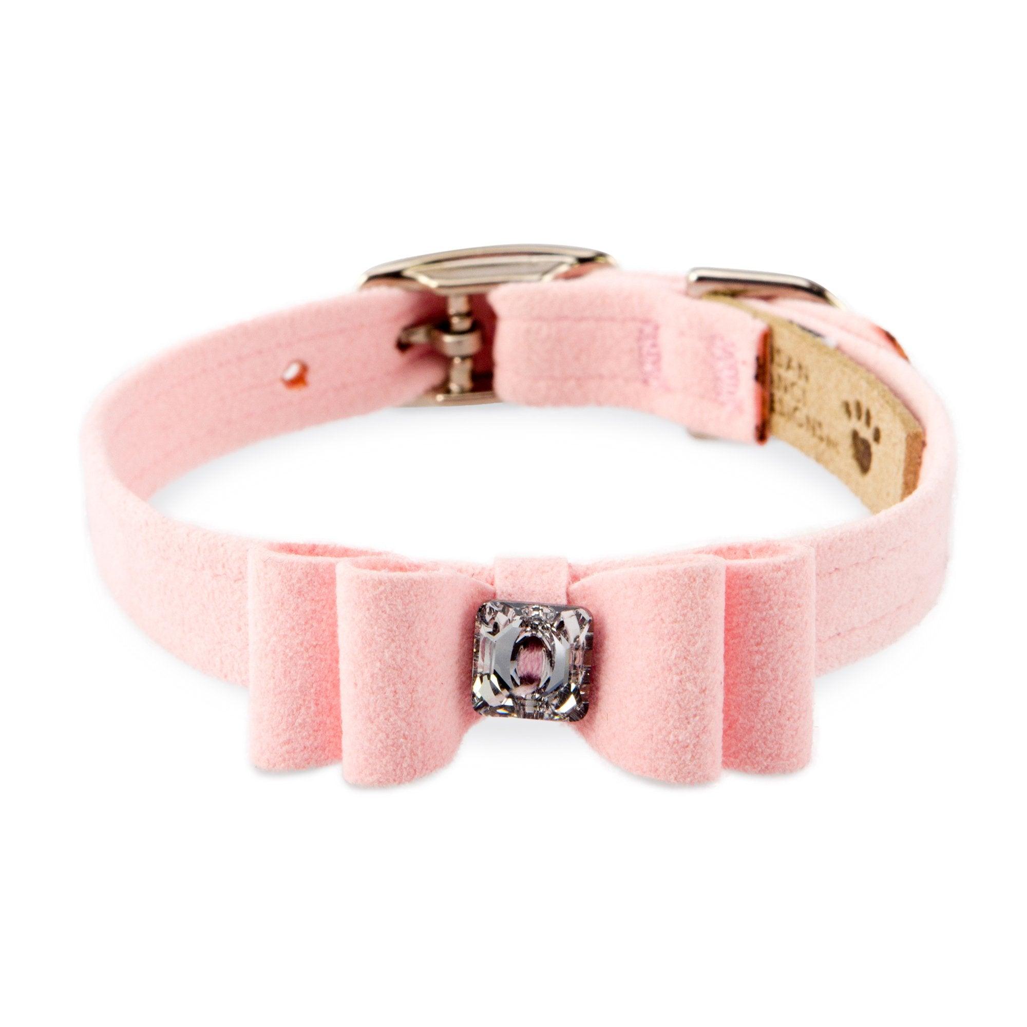 Pink Big Bow Collar - Rocky & Maggie's Pet Boutique and Salon