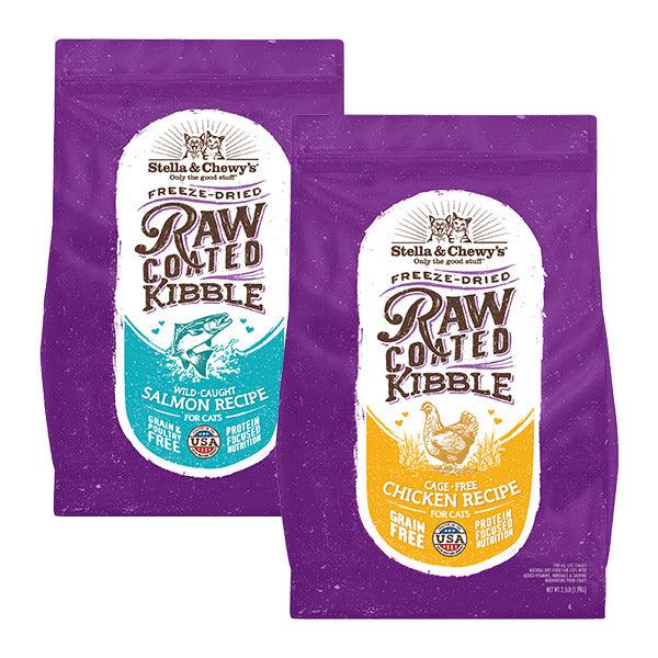 Stella Chewy s Raw Coated Kibble Dry Cat Food Rocky Maggie s