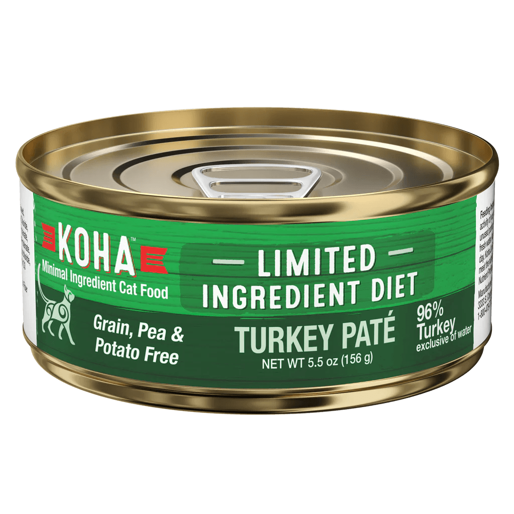 KOHA 96% Turkey Pate for Cats, 5.5oz - Rocky & Maggie's Pet Boutique and Salon