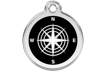 Red Dingo Stainless Steel with Enamel- Colors as shown - Rocky & Maggie's Pet Boutique and Salon