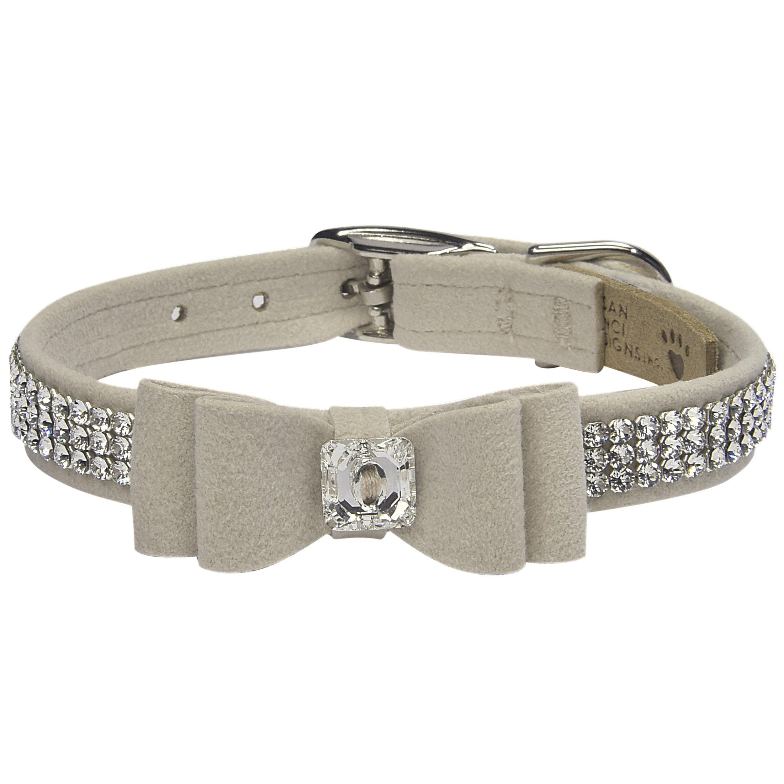 Big Bow 3 Row Giltmore Collar - Rocky & Maggie's Pet Boutique and Salon