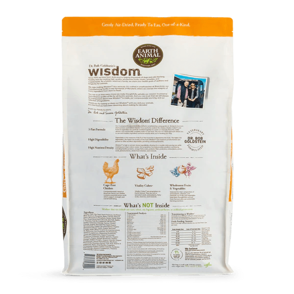 Earth Animal Air Dried Wisdom Dog Food - Rocky & Maggie's Pet Boutique and Salon