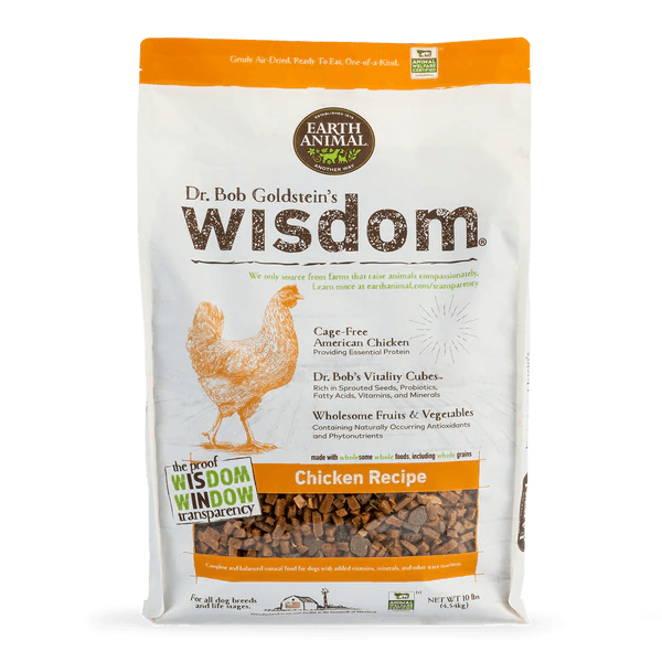 Earth Animal Air Dried Wisdom Dog Food - Rocky & Maggie's Pet Boutique and Salon
