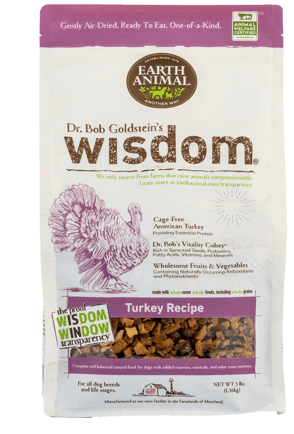Earth Animal Air Dried Wisdom Dog Food - Rocky & Maggie's Pet Boutique and Salon