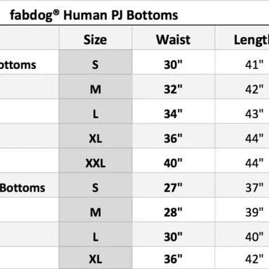 Matching Pet & Human PJs - Rocky & Maggie's Pet Boutique and Salon