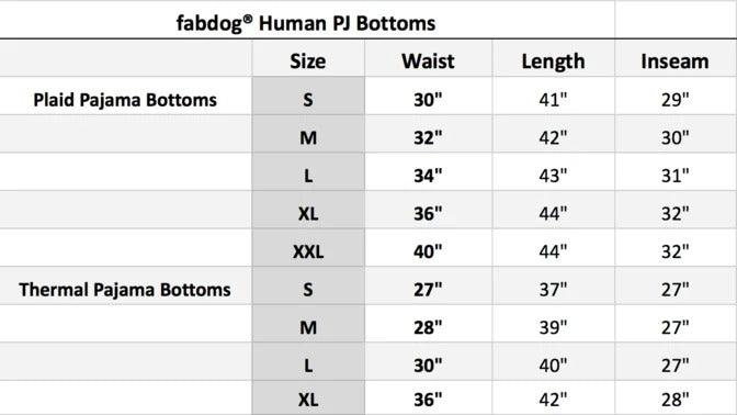 Matching Pet & Human PJs - Rocky & Maggie's Pet Boutique and Salon