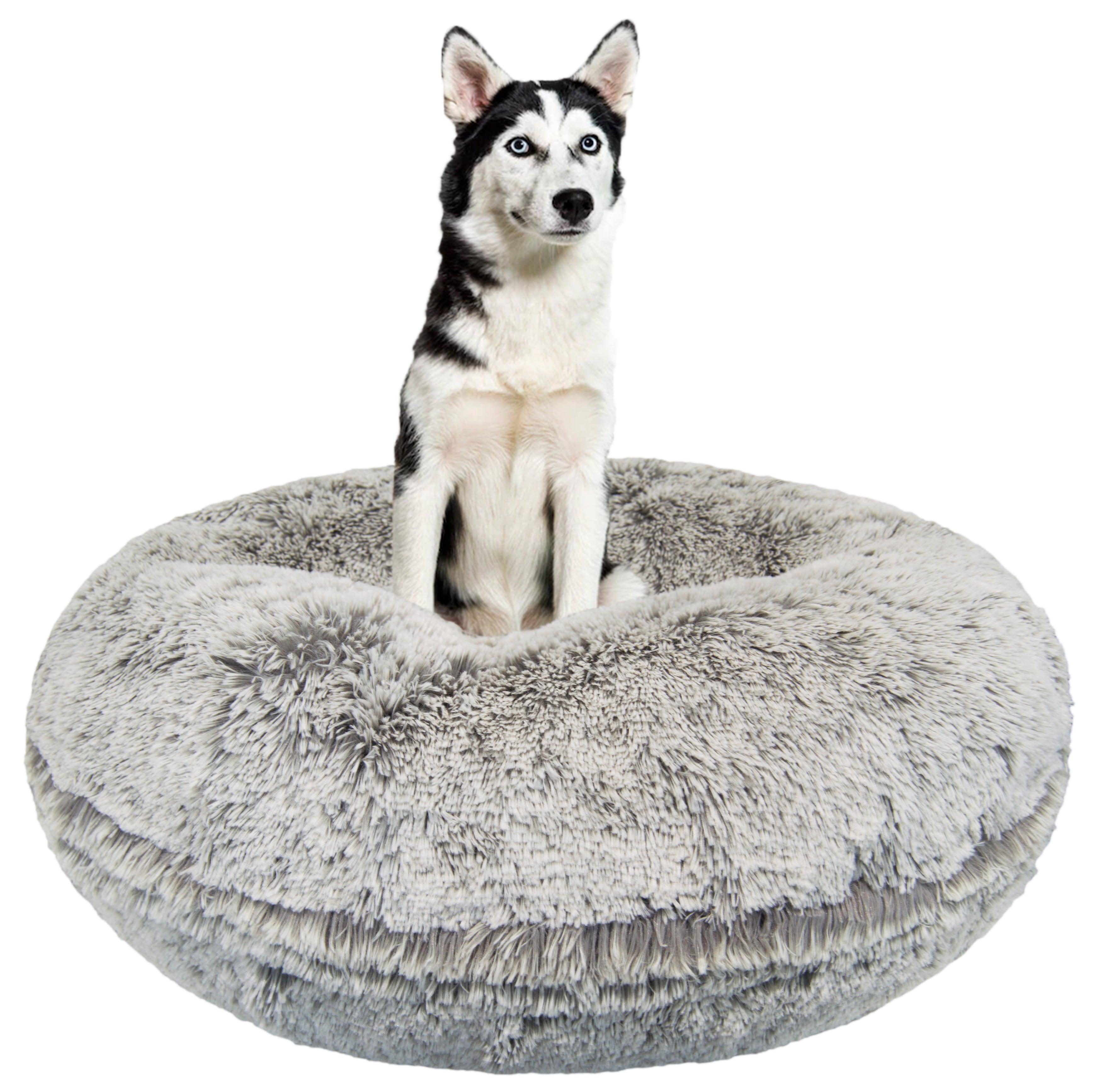Bagel Bed - Frosted Snow - Rocky & Maggie's Pet Boutique and Salon