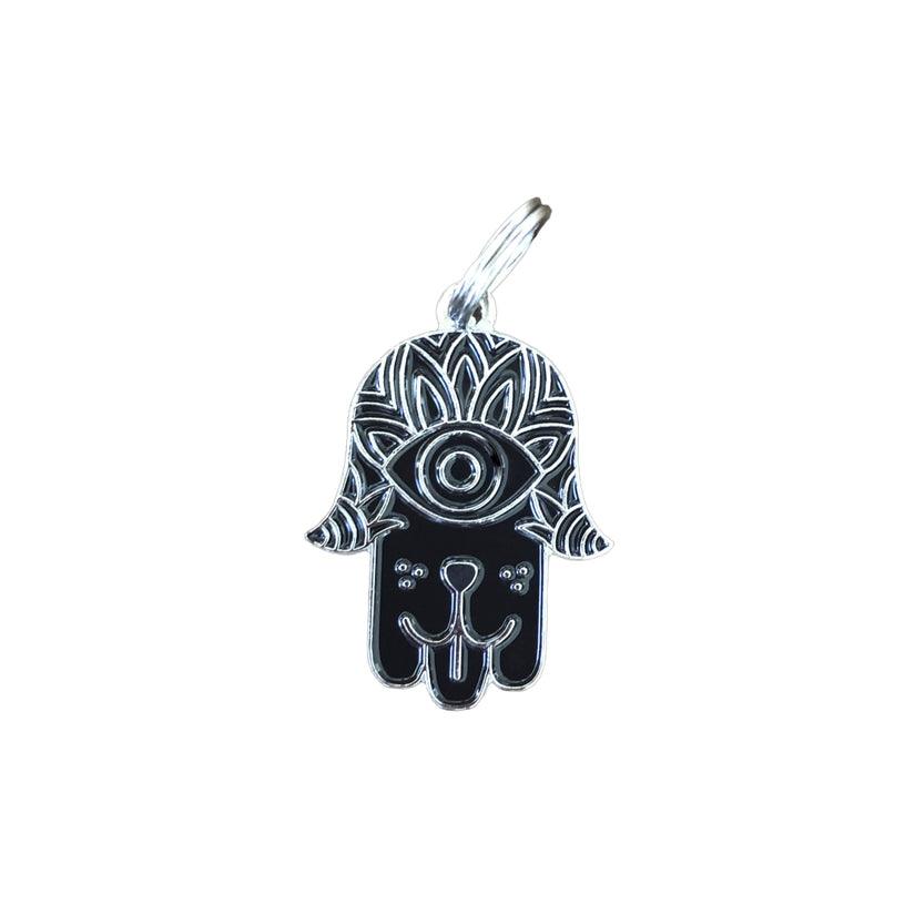 Hamsa Pet ID Tag - Rocky & Maggie's Pet Boutique and Salon