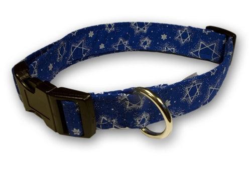 Hanukkah Dog Collar - Rocky & Maggie's Pet Boutique and Salon