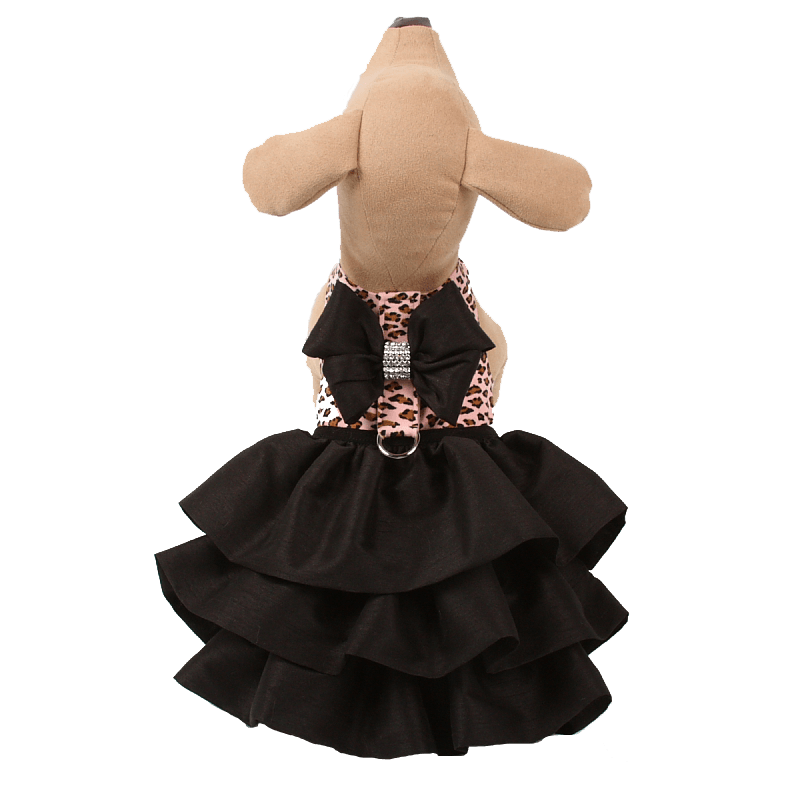 Madison Dress Pink Cheetah Couture - Rocky & Maggie's Pet Boutique and Salon