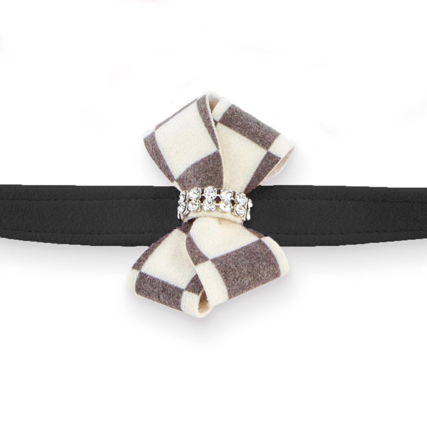 Windsor Check Nouveau Bow Leash - Rocky & Maggie's Pet Boutique and Salon