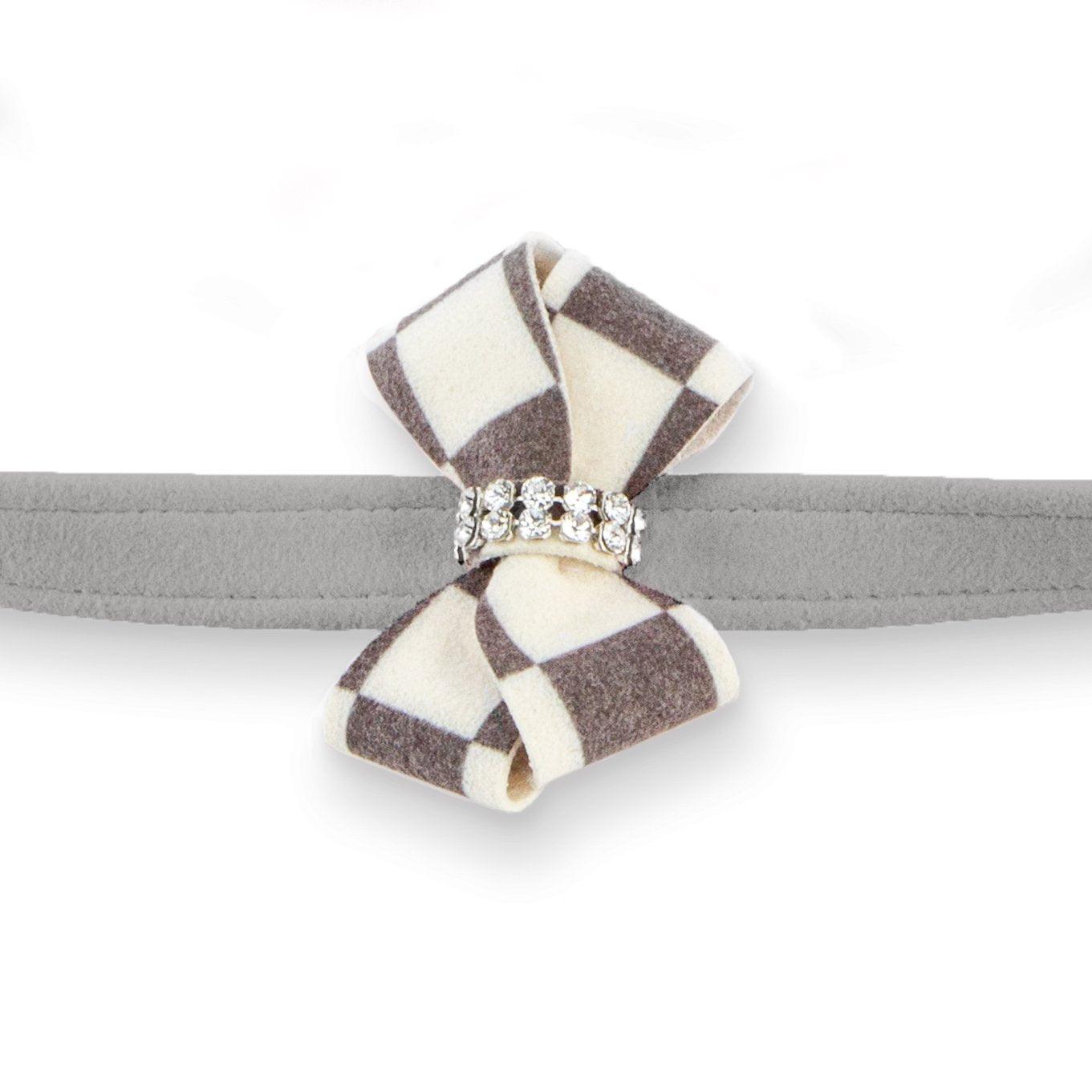 Windsor Check Nouveau Bow Leash - Rocky & Maggie's Pet Boutique and Salon
