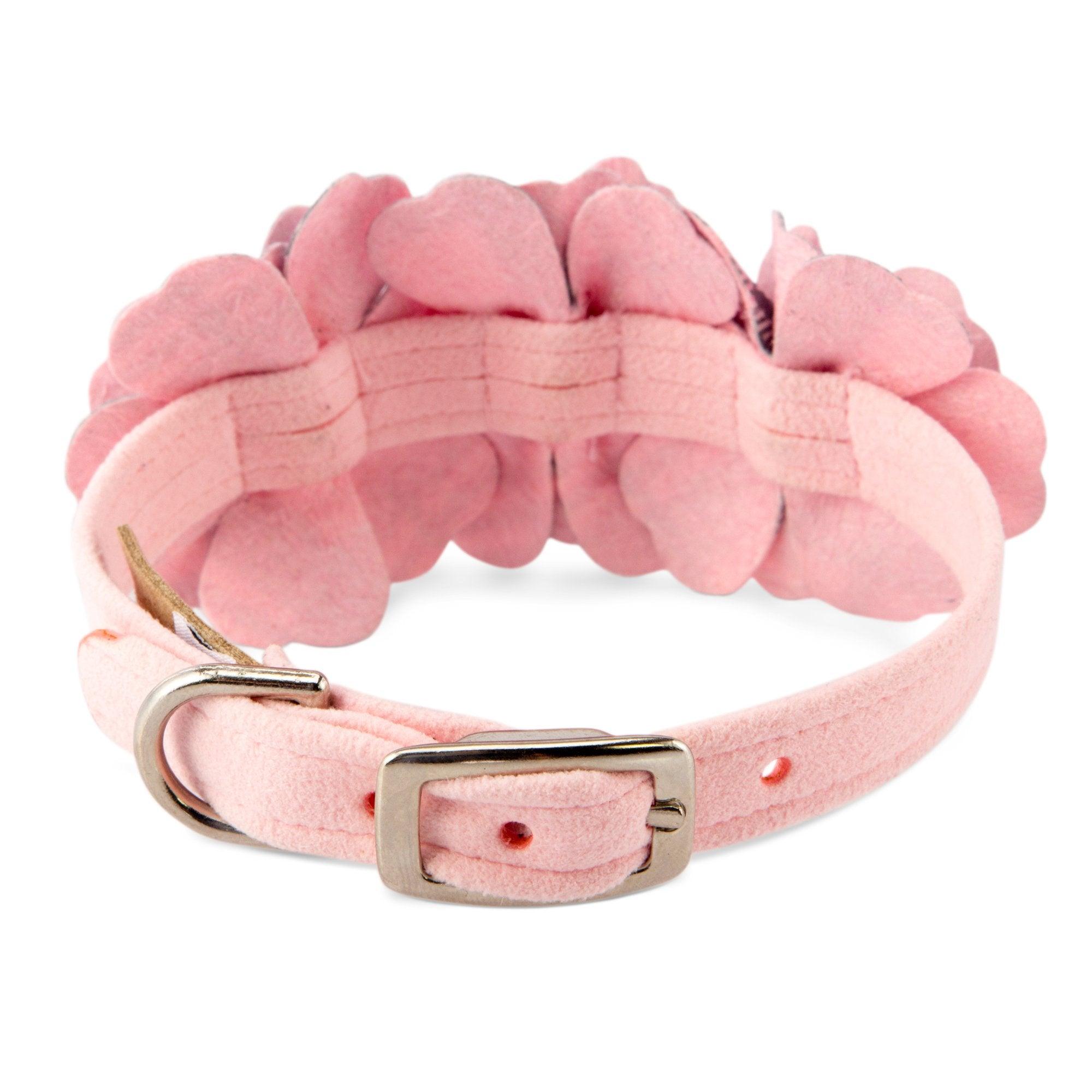 Scotty Puppy Pink Plaid Tinkies Garden Flower Collar - Rocky & Maggie's Pet Boutique and Salon