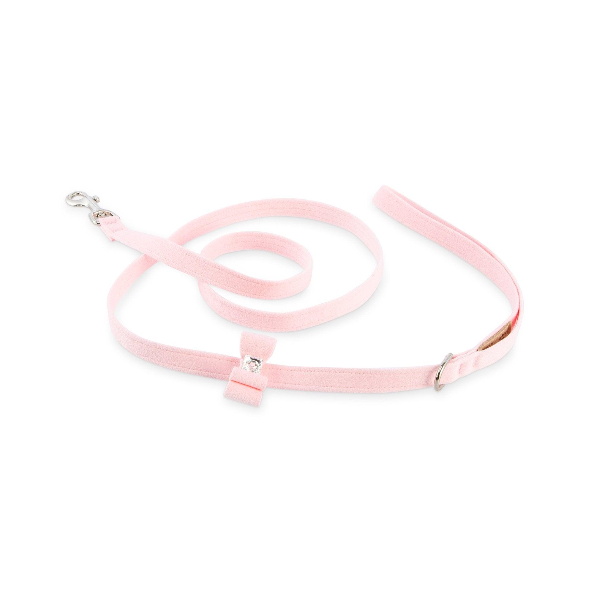 Pink Big Bow Leash - Rocky & Maggie's Pet Boutique and Salon