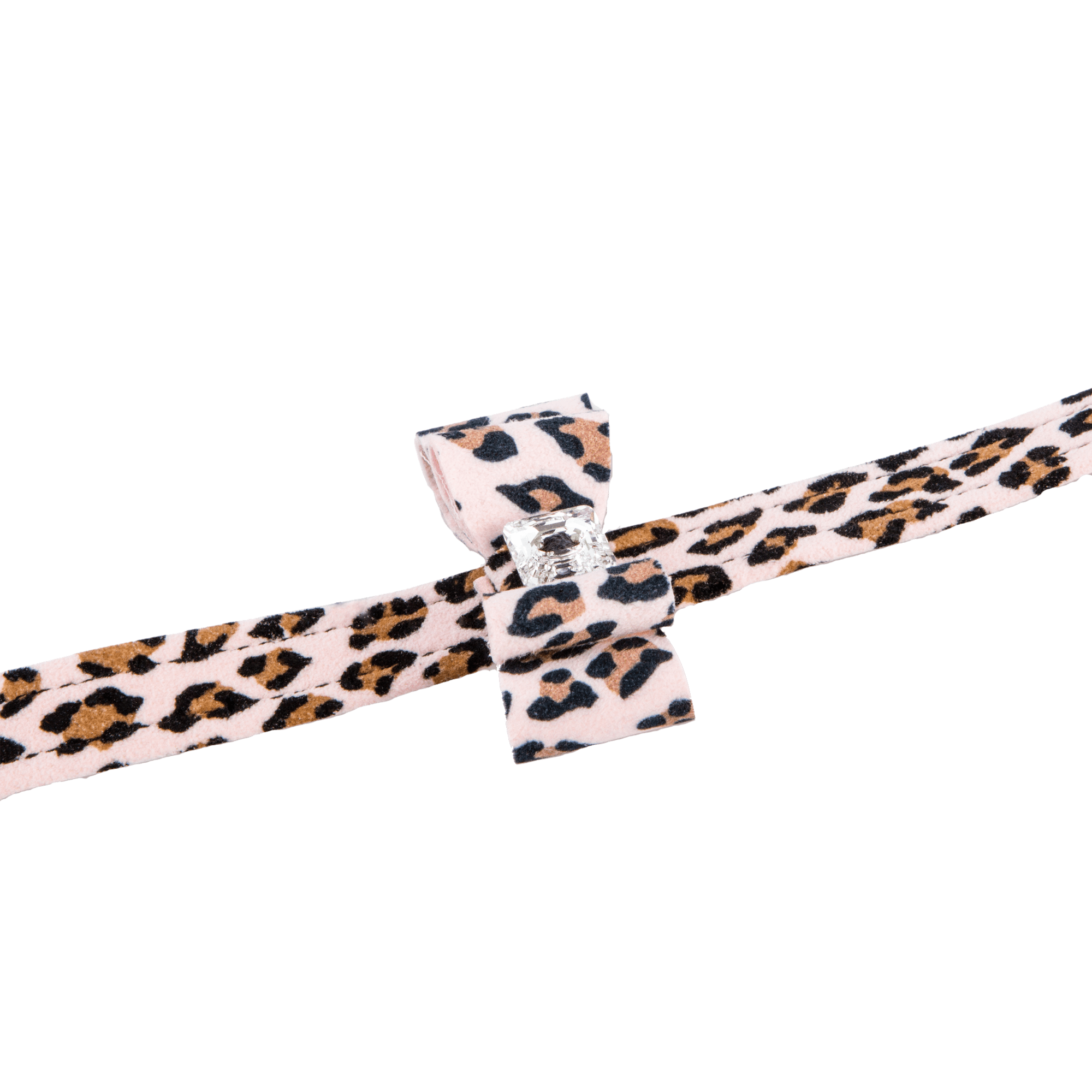 Cheetah Couture Big Bow Leash - Rocky & Maggie's Pet Boutique and Salon