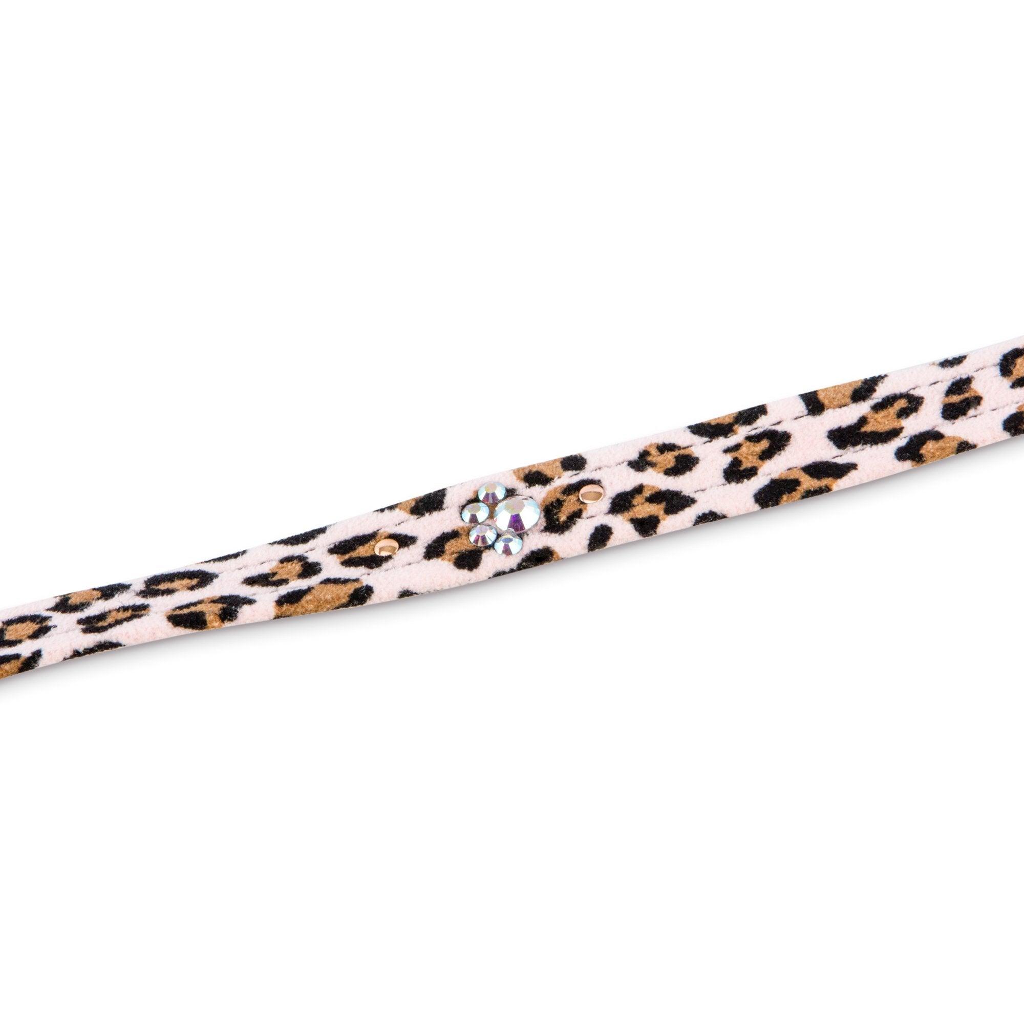 Cheetah Couture Crystal Paws Leash - Rocky & Maggie's Pet Boutique and Salon