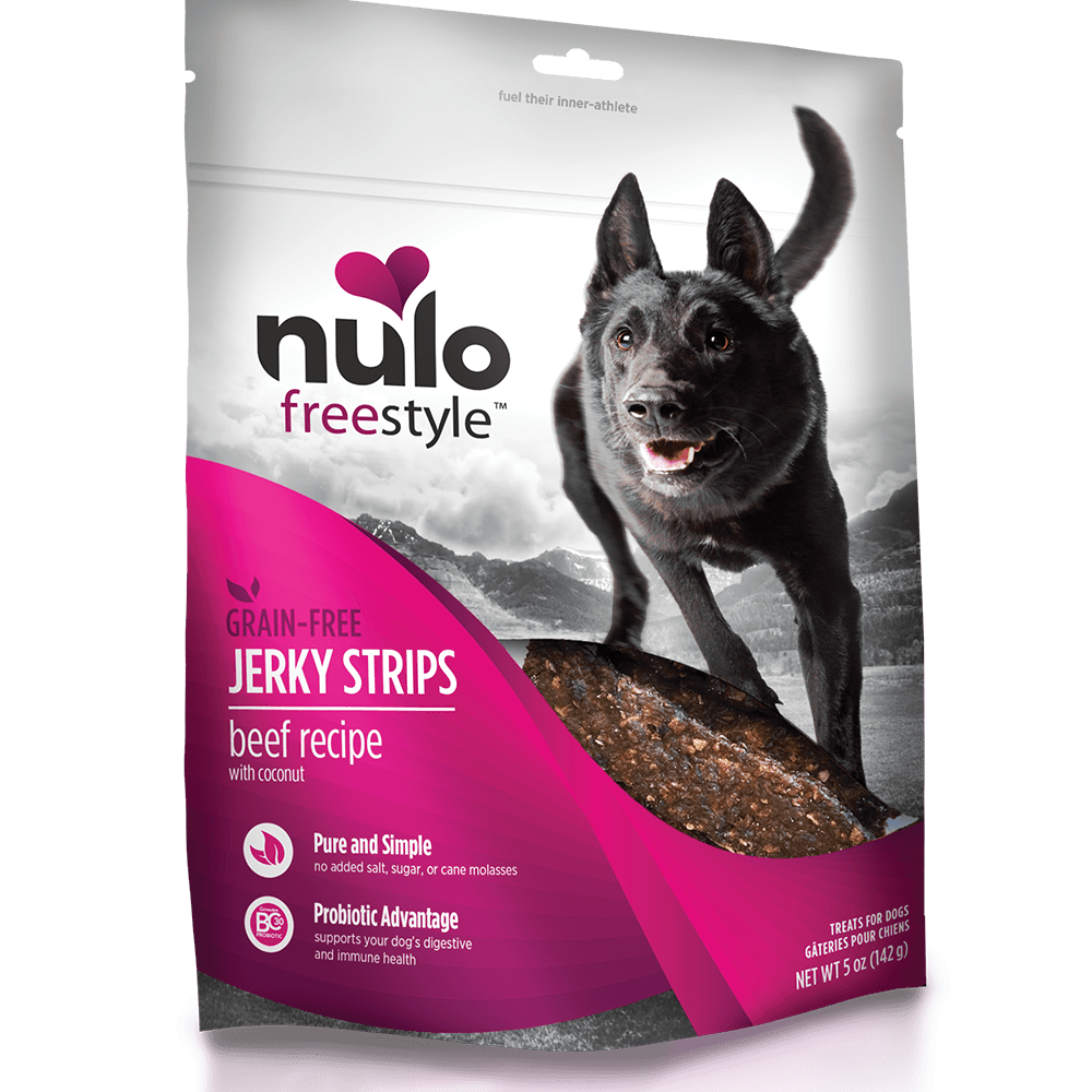 Nulo - Freestyle Grain-Free Dog Jerky Strips - Rocky & Maggie's Pet Boutique and Salon