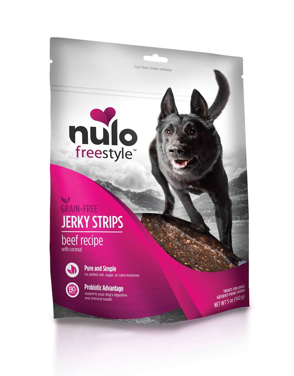 Nulo - Freestyle Grain-Free Dog Jerky Strips - Rocky & Maggie's Pet Boutique and Salon