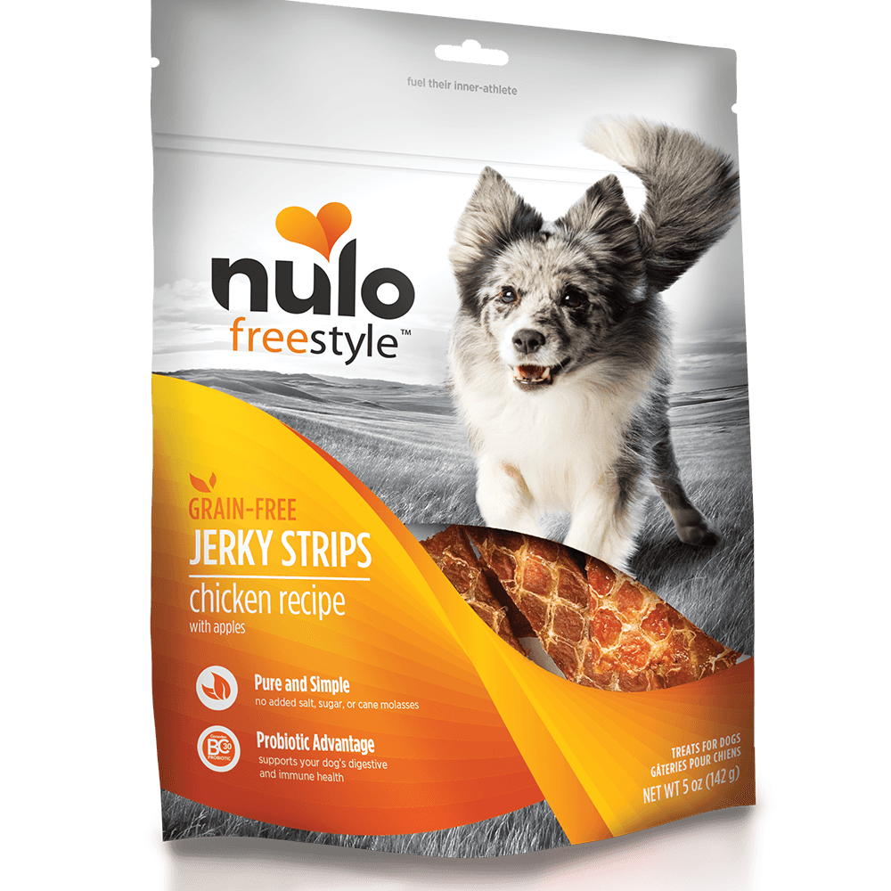 Nulo - Freestyle Grain-Free Dog Jerky Strips - Rocky & Maggie's Pet Boutique and Salon