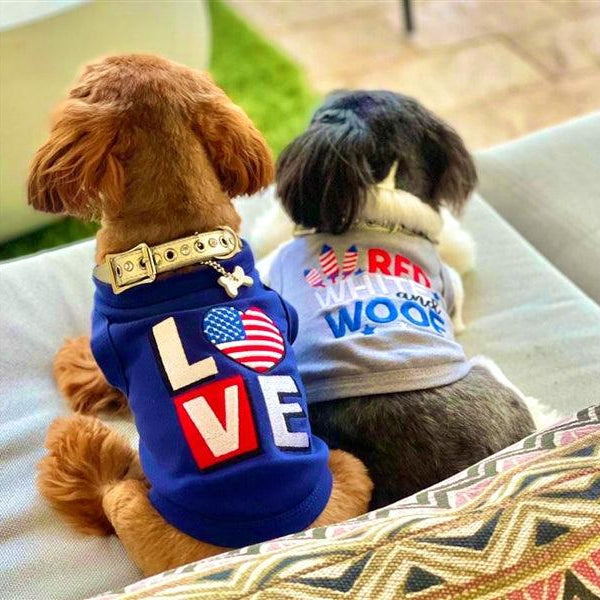 Love USA T-Shirt - Rocky & Maggie's Pet Boutique and Salon