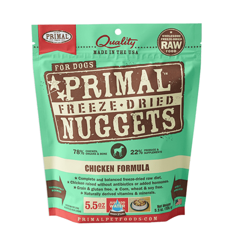 Chicken Formula Nuggets Grain-Free Raw Freeze-Dried Dog Food - Rocky & Maggie's Pet Boutique and Salon