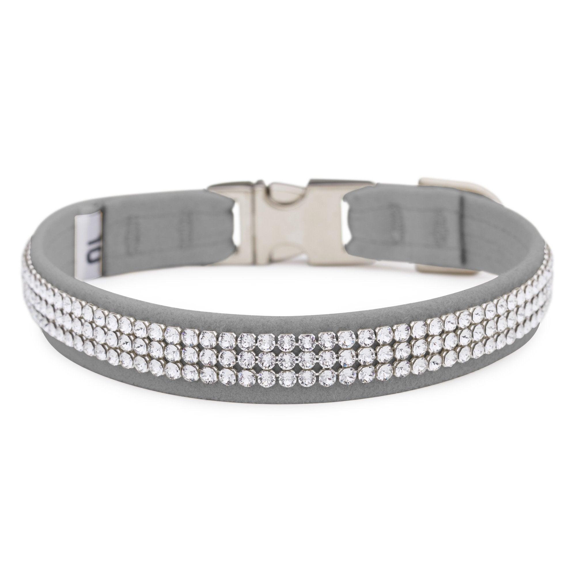 Platinum 3 Row Giltmore Perfect Fit Collar - Rocky & Maggie's Pet Boutique and Salon