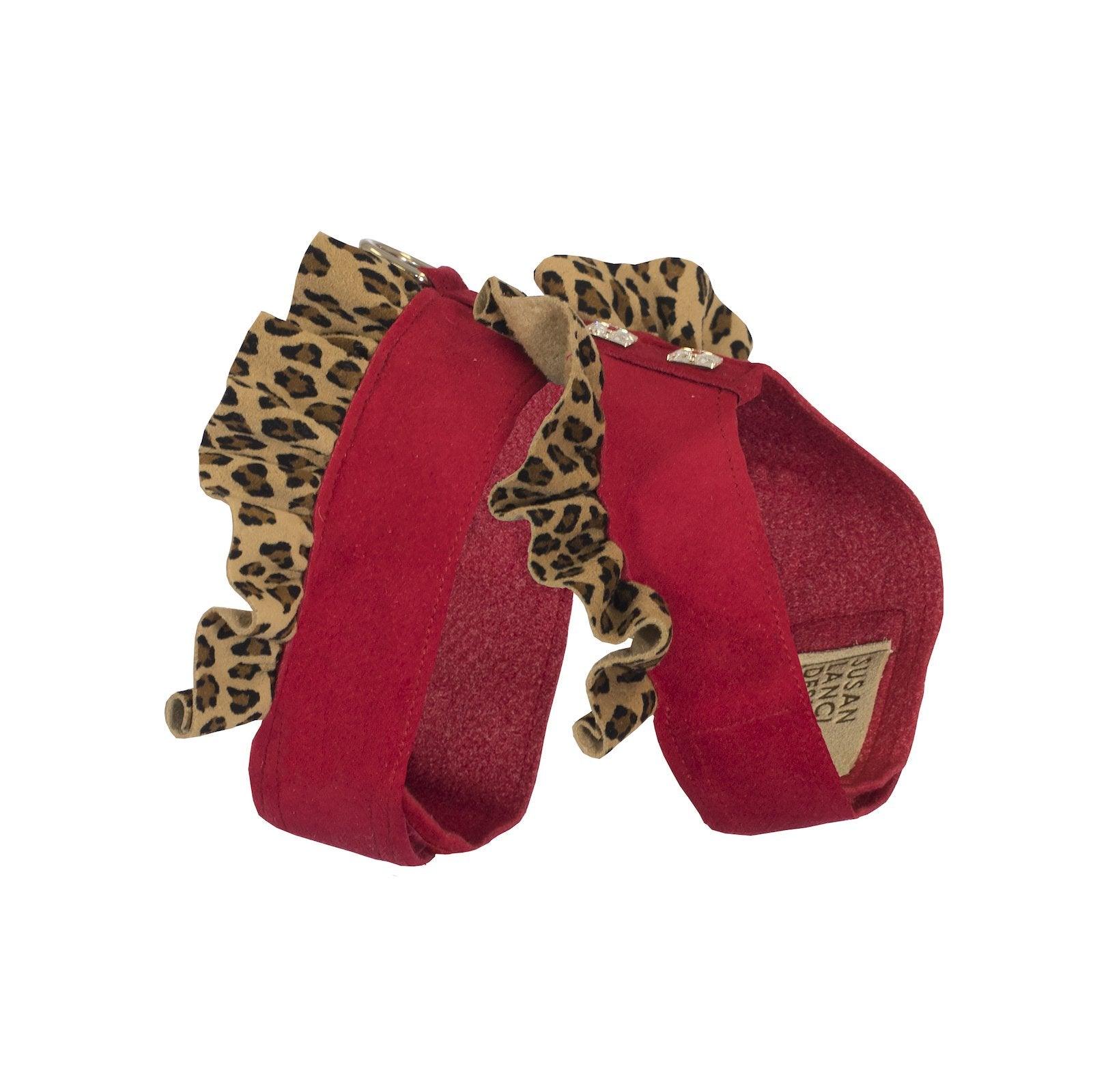 Cheetah Pinafore Tinkie Harness - Rocky & Maggie's Pet Boutique and Salon