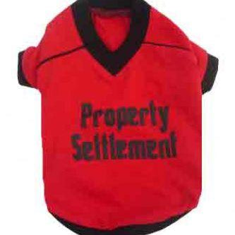 Property Settlement T Shirt - Rocky & Maggie's Pet Boutique and Salon