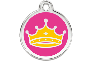 Red Dingo Stainless Steel with Enamel- Colors as shown - Rocky & Maggie's Pet Boutique and Salon